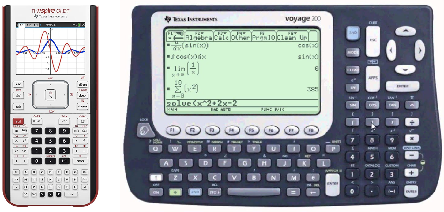 TI graphing calculators